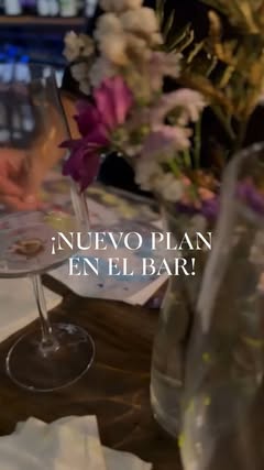 Nuevo plan en el bar